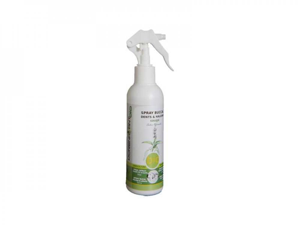 Spray buccal bio avec sauge et stevia