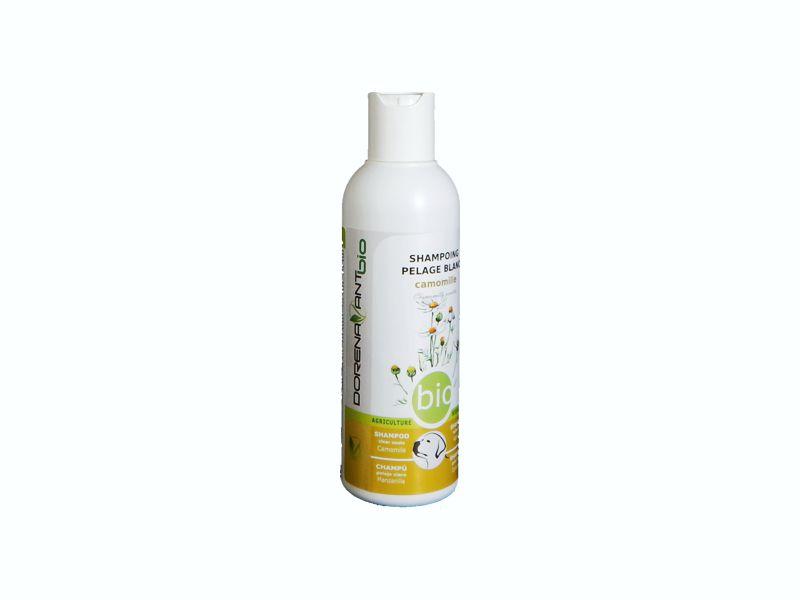 Bio-Shampoo für helles Fell mit Kamille und Kornblume