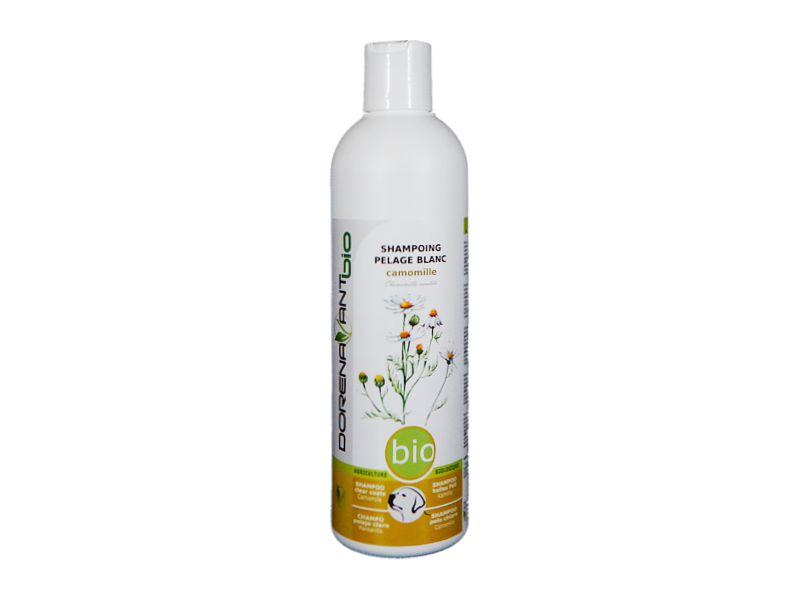 Bio-Shampoo für helles Fell mit Kamille und Kornblume